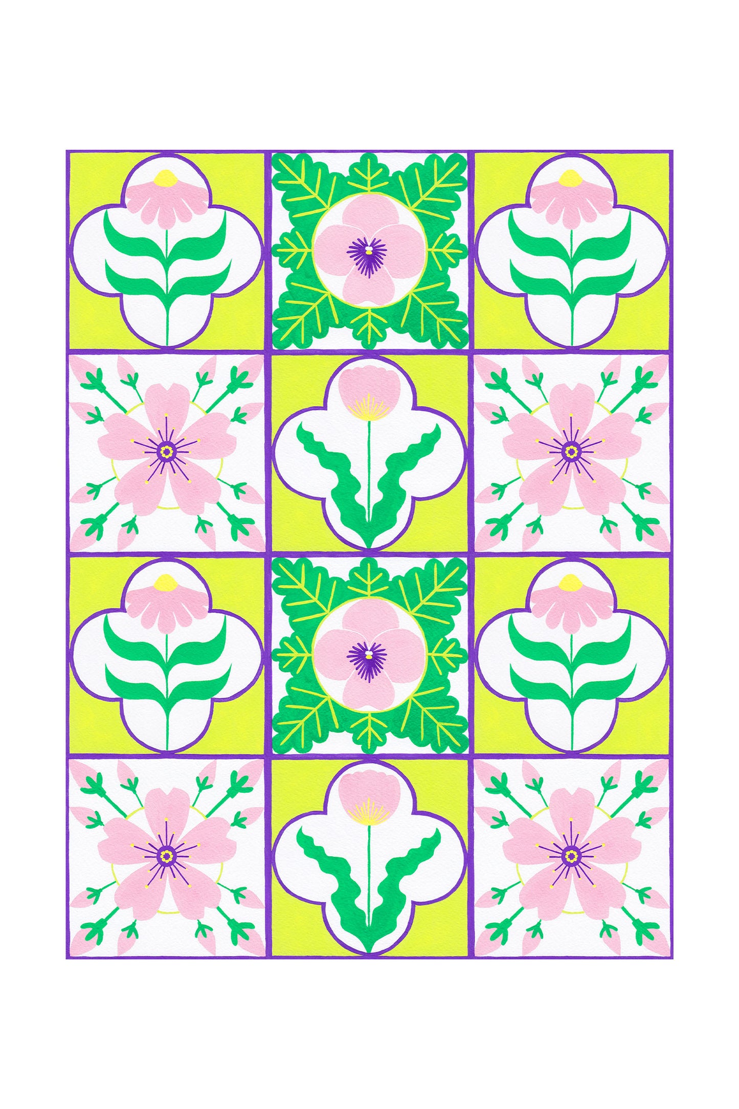 Spring Flowers Print