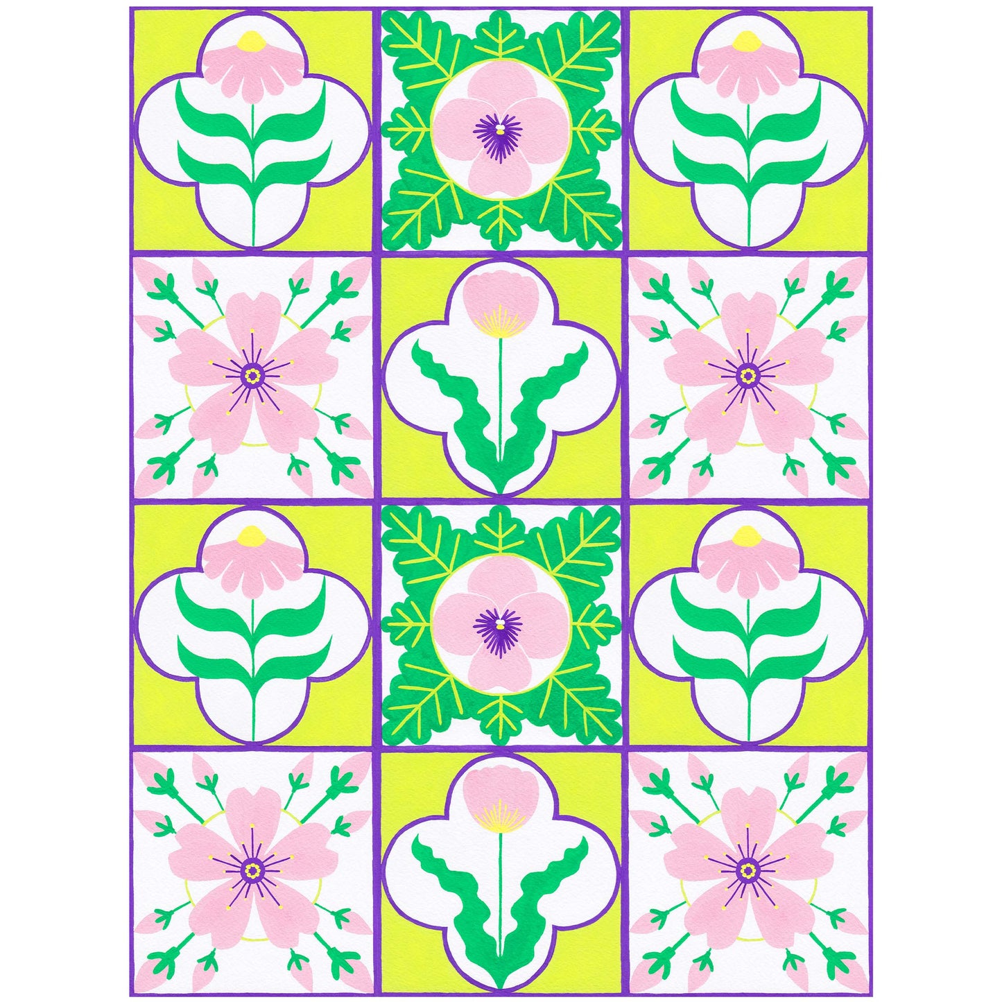 Spring Flowers Print