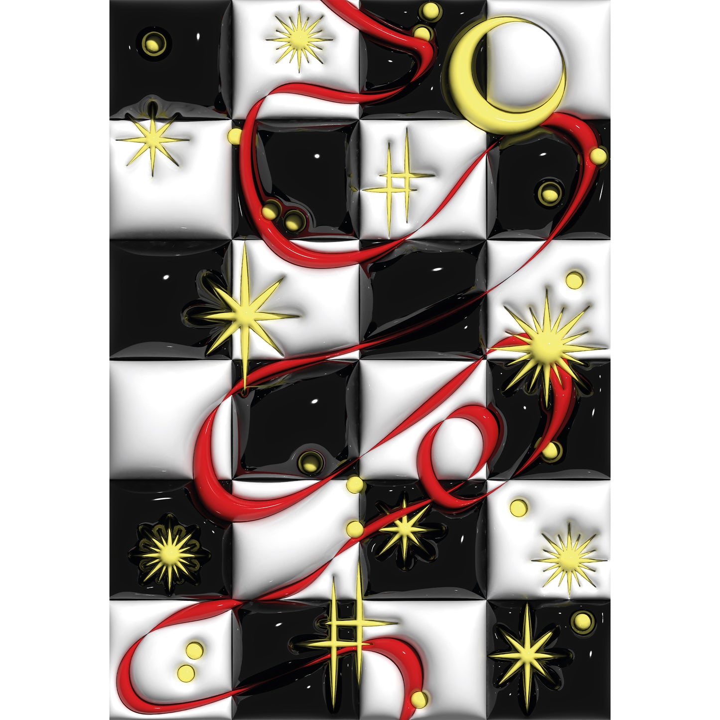 Starry Night 3D Print