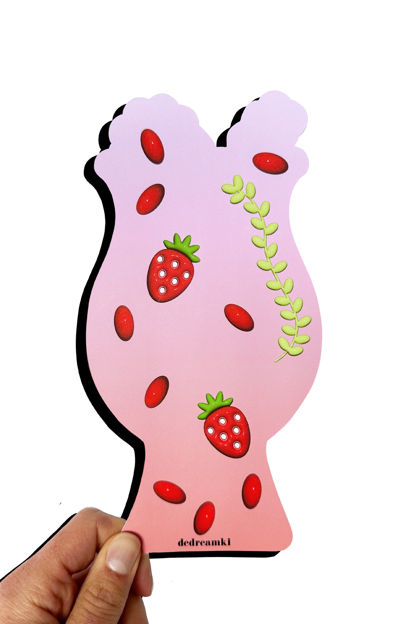 Strawberry Drink - 3D Bookmark