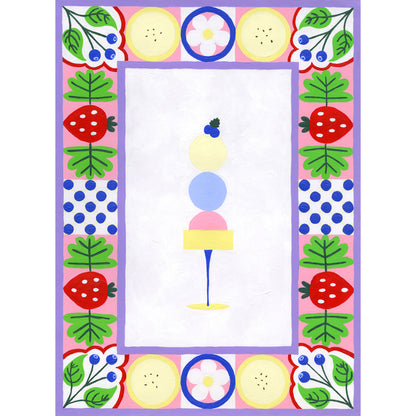 Fruity Sorbet Tower Print
