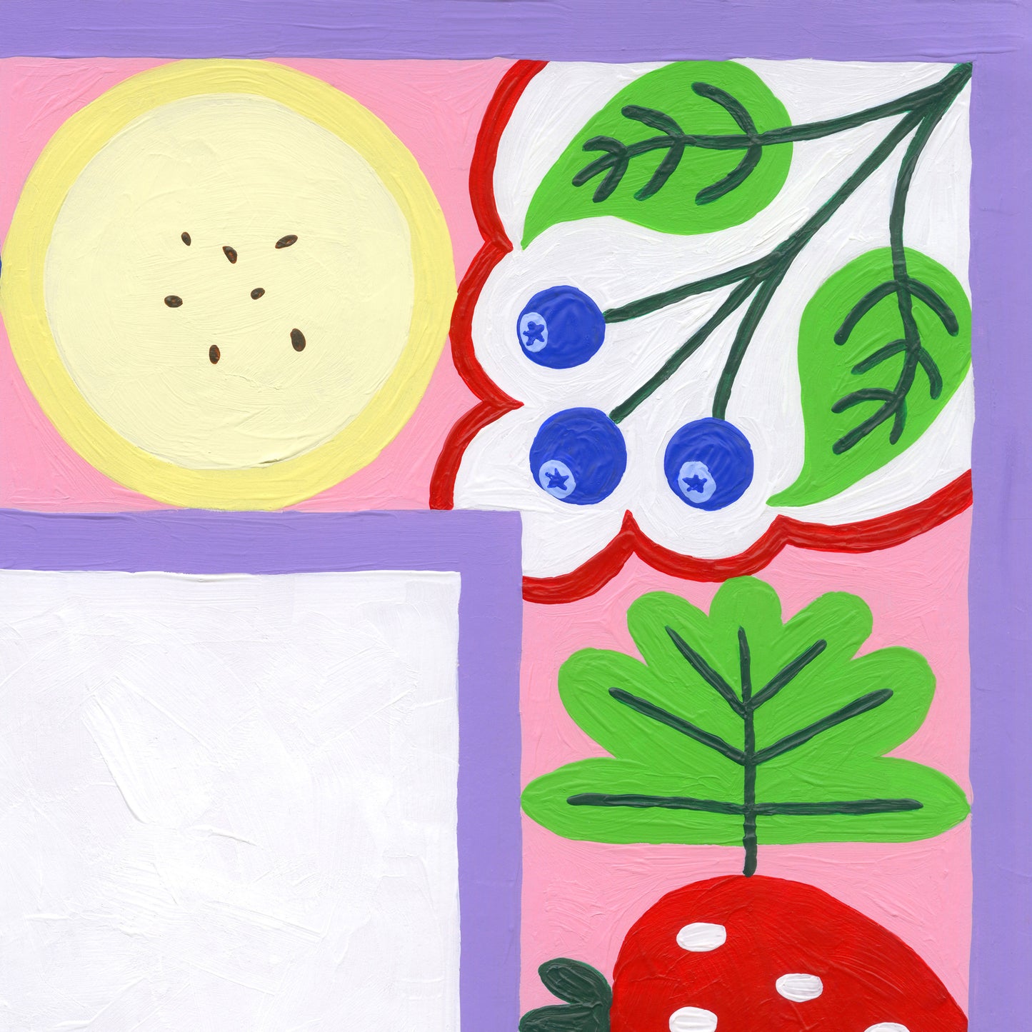 Fruity Sorbet Tower Print