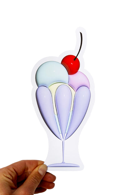 Trio Sorbet - 3D Bookmark