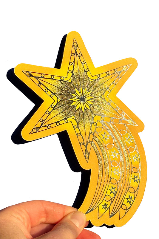 Twinkling Morning Star - Bookmark/Card