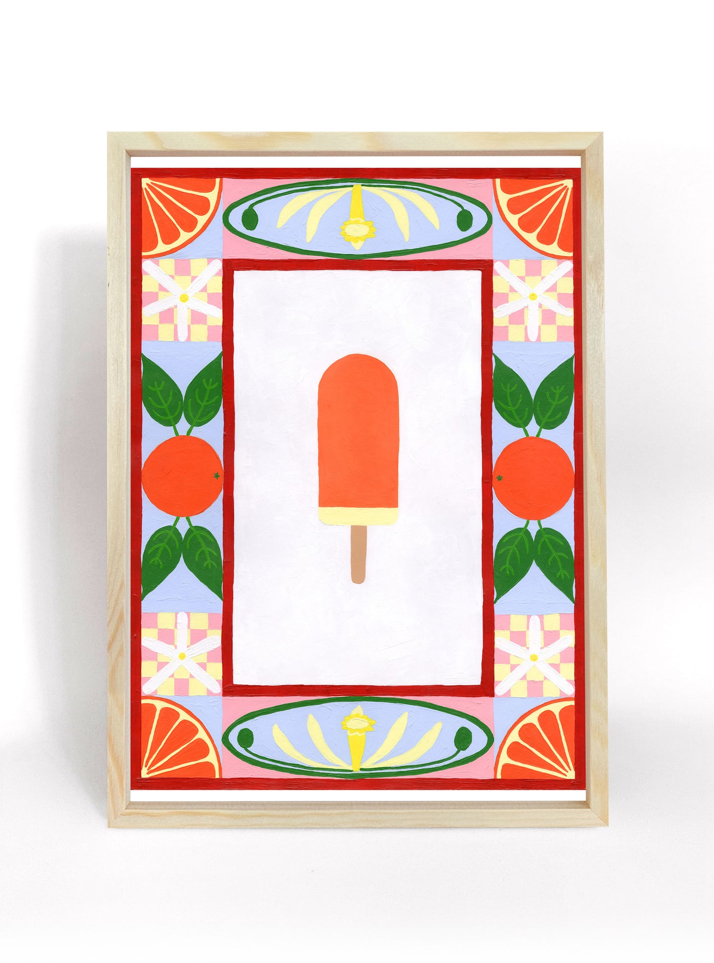 Orange Vanilla Split Print