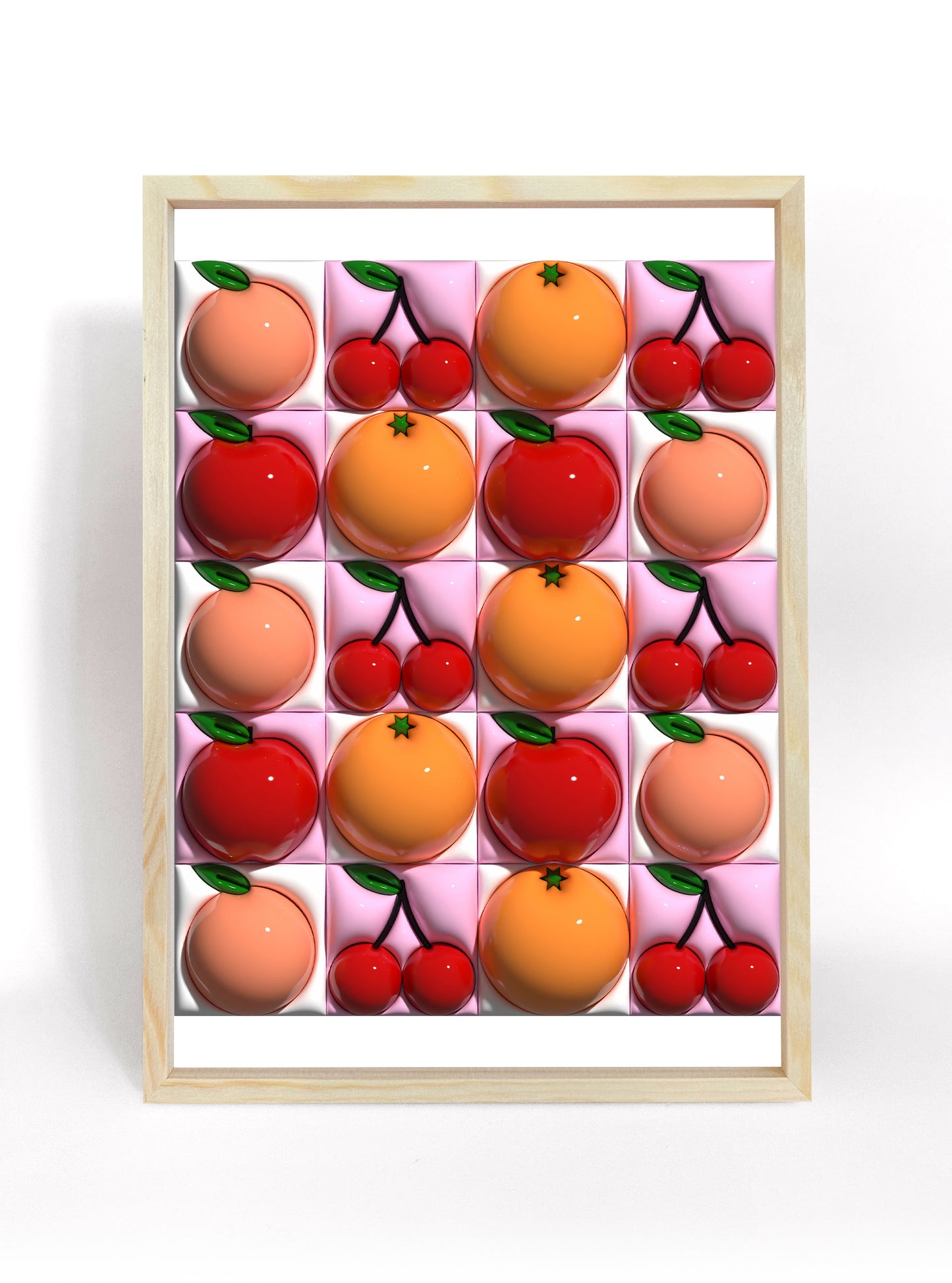 Warm Summer Fruit 3D Print