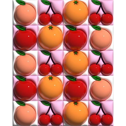 Warm Summer Fruit 3D Print