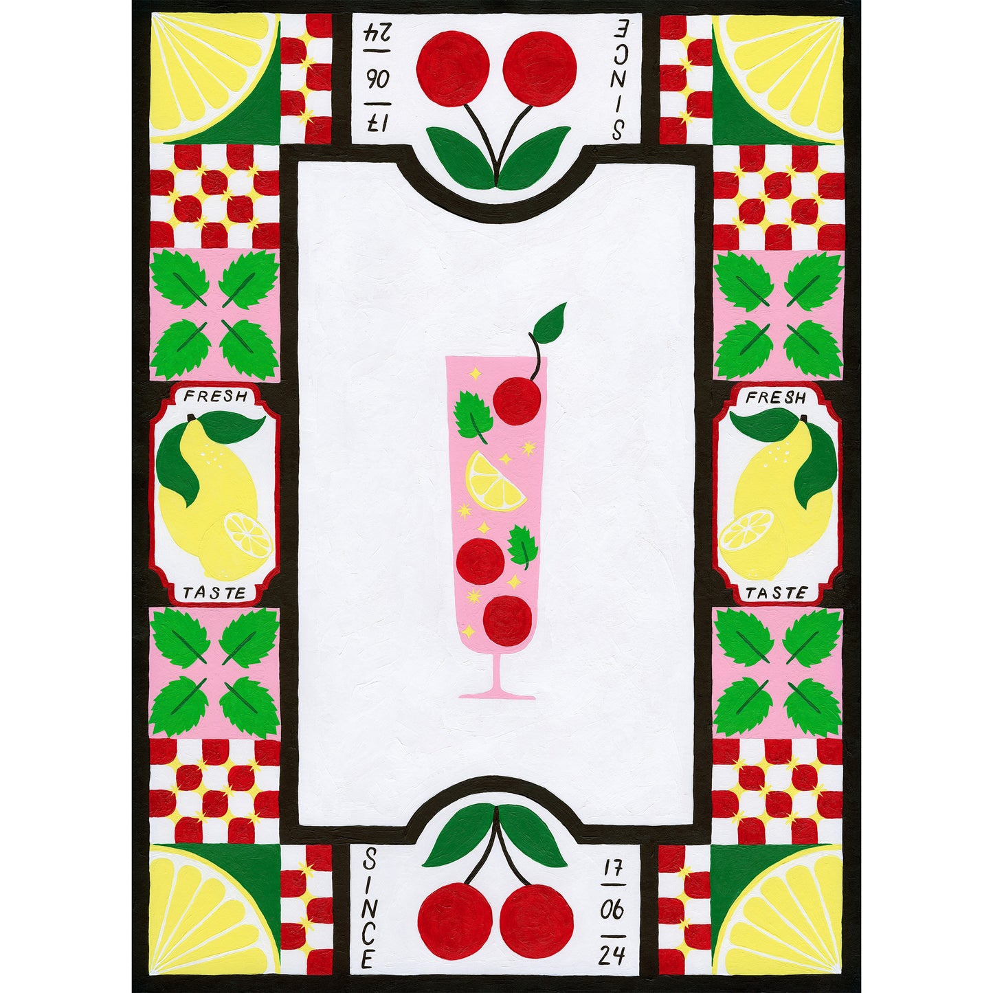 Cherry Lemon-ade Print
