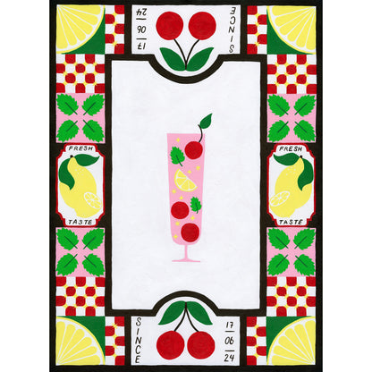 Cherry Lemon-ade Print