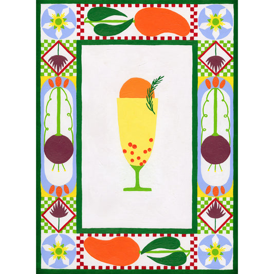 Mango Passion Print