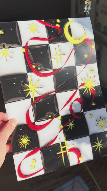 Starry Night 3D Print